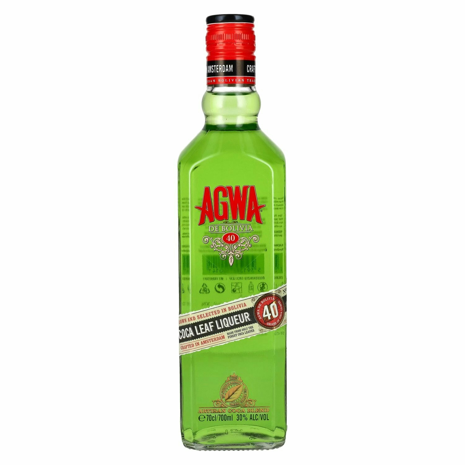 Agwa De Bolivia Coca Leaf Liqueur 30% Vol. 0,7l