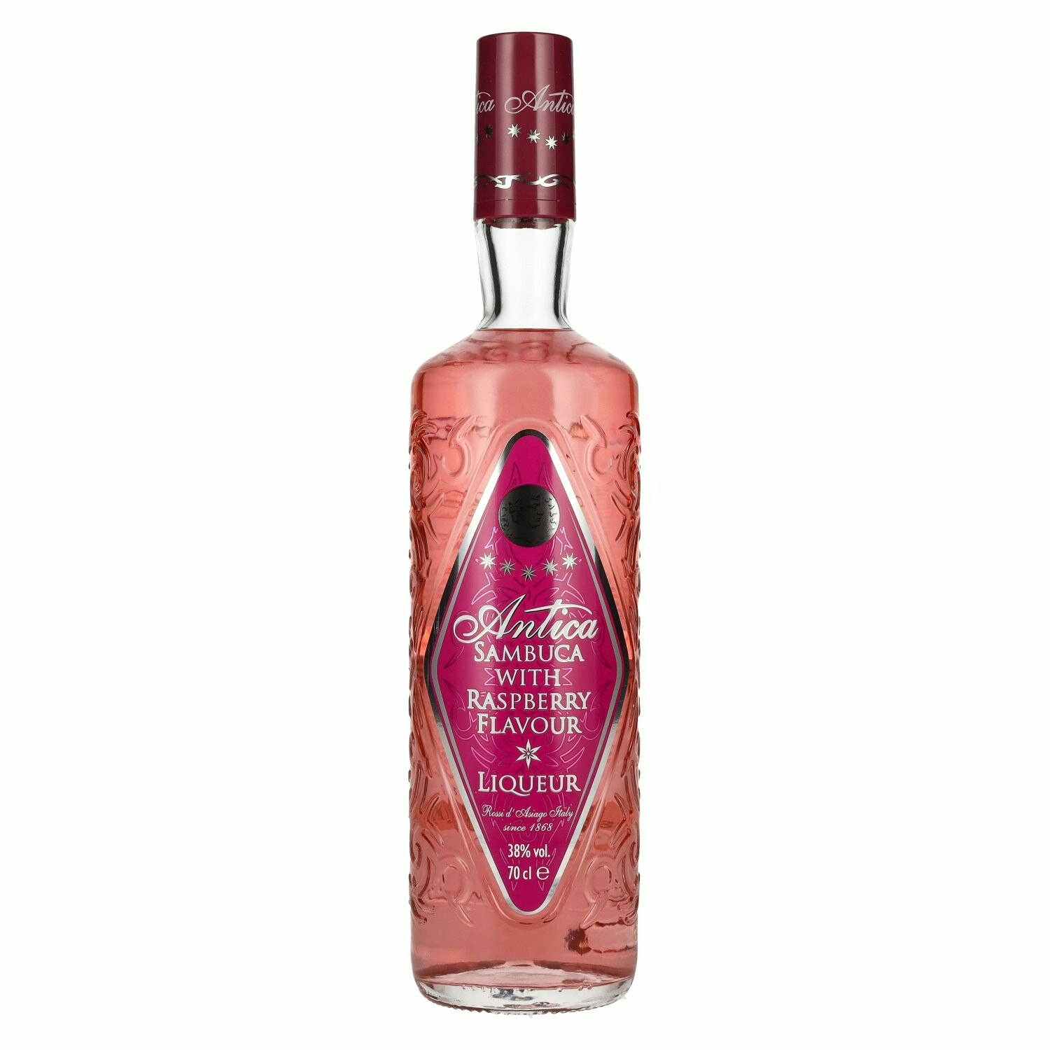 Antica Sambuca Raspberry Flavour Liqueur 38% Vol. 0,7l