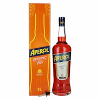Aperol Aperitivo 11% Vol. 3l in Giftbox with bottle pourer