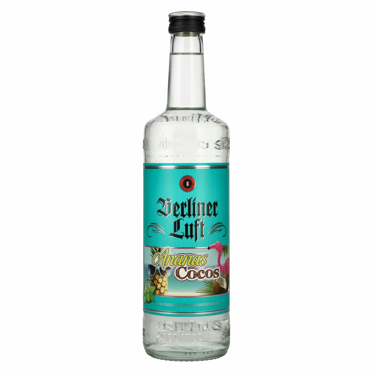 Berliner Luft ANANAS COCOS Der Frische Pfefferminzlikör 18% Vol. 0,7l