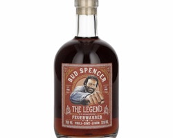 Bud Spencer The Legend FEUERWASSER Chili-Zimt-Likör 33% Vol. 0,7l