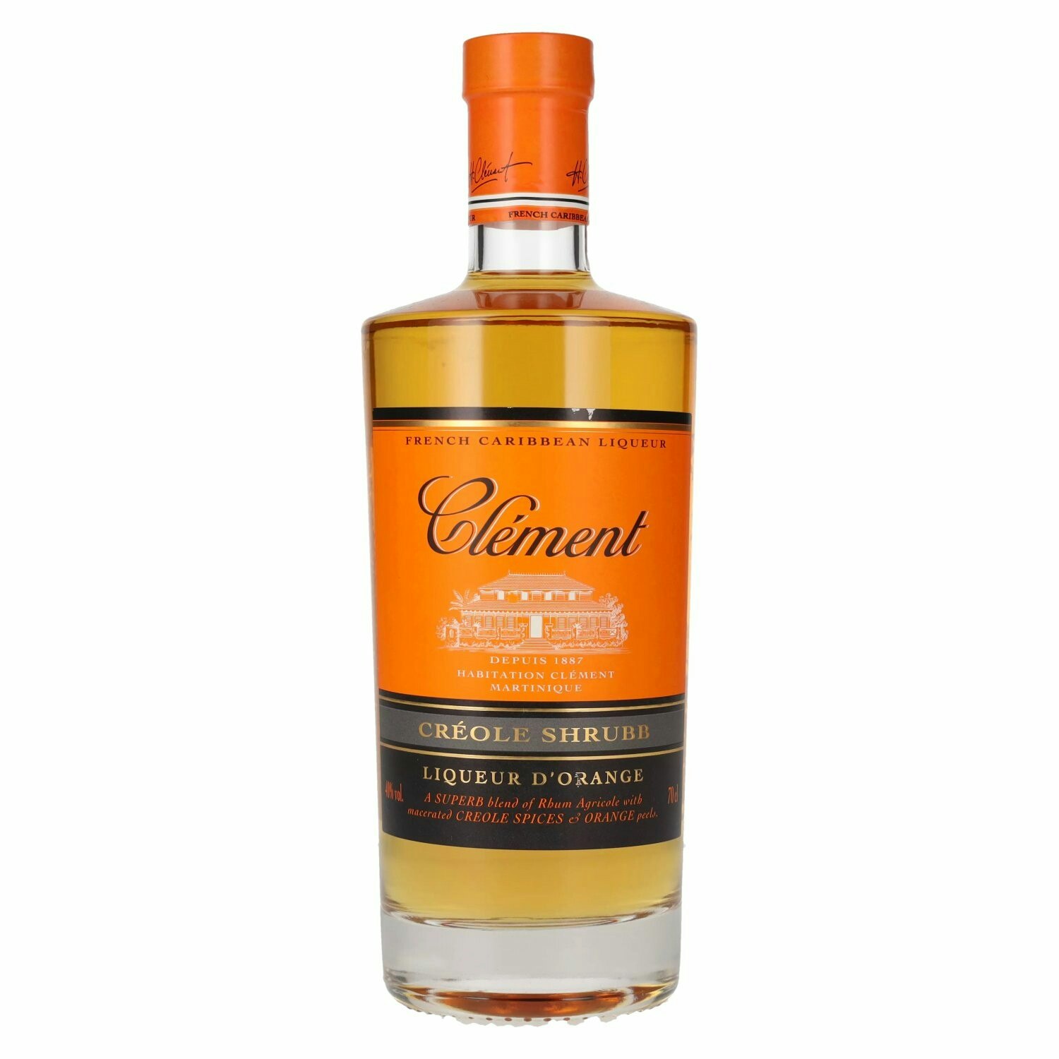 Clément Créole Shrubb Liqueur D'Orange 40% Vol. 0,7l