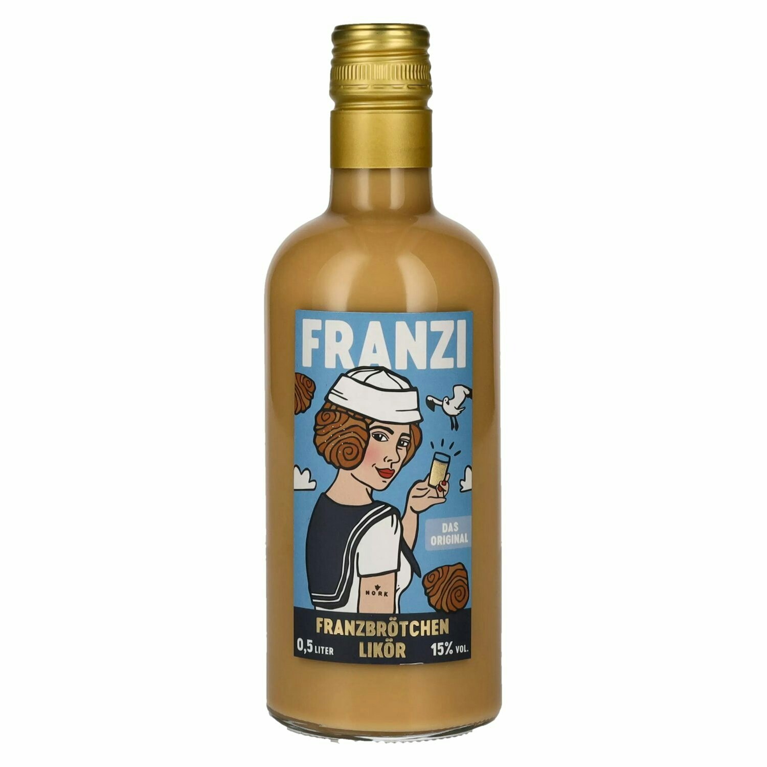 Franzi Franzbrötchen Likör 15% Vol. 0,5l