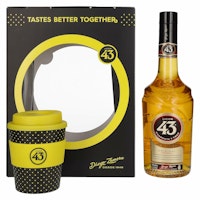 Licor 43 CUARENTA Y TRES ORIGINAL 31% Vol. 0,7l in Giftbox with Coffeecup