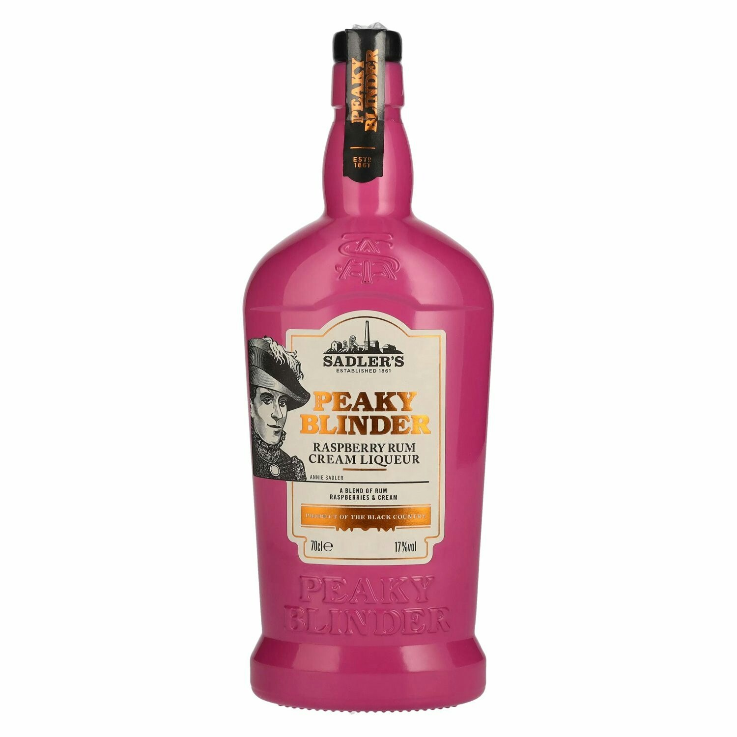 Peaky Blinder Raspberry Rum Cream Liqueur 17% Vol. 0,7l