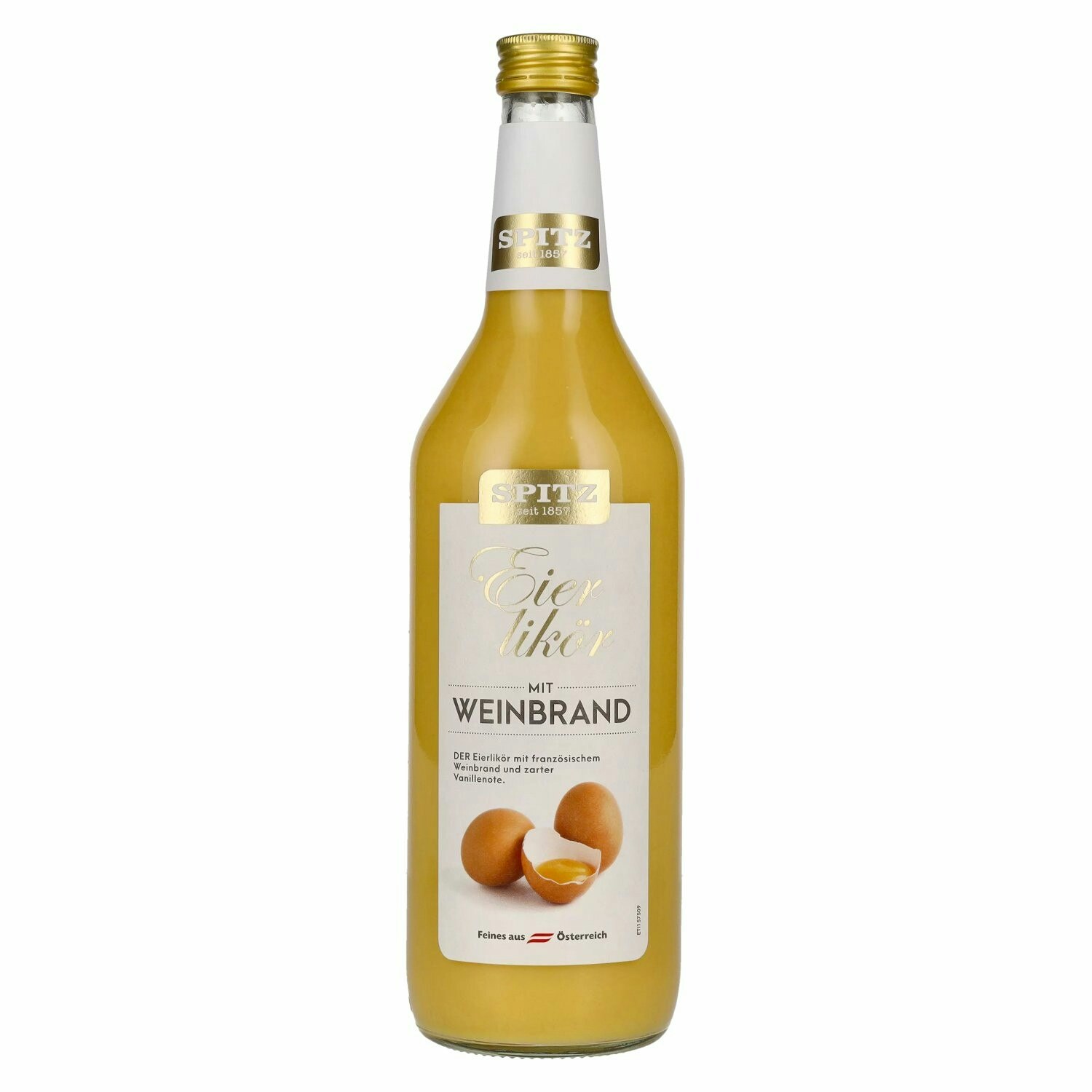 Spitz Eierlikör with Weinbrand 16% Vol. 1l