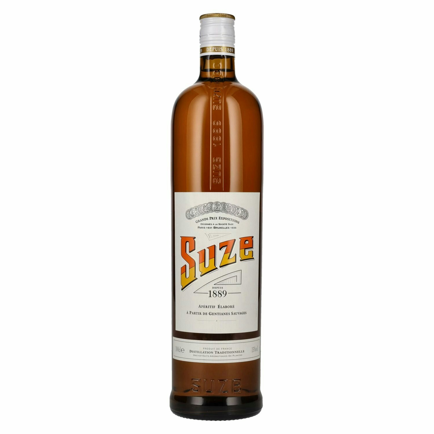 Suze Apéretif Élaboré Liqueur 15% Vol. 1l