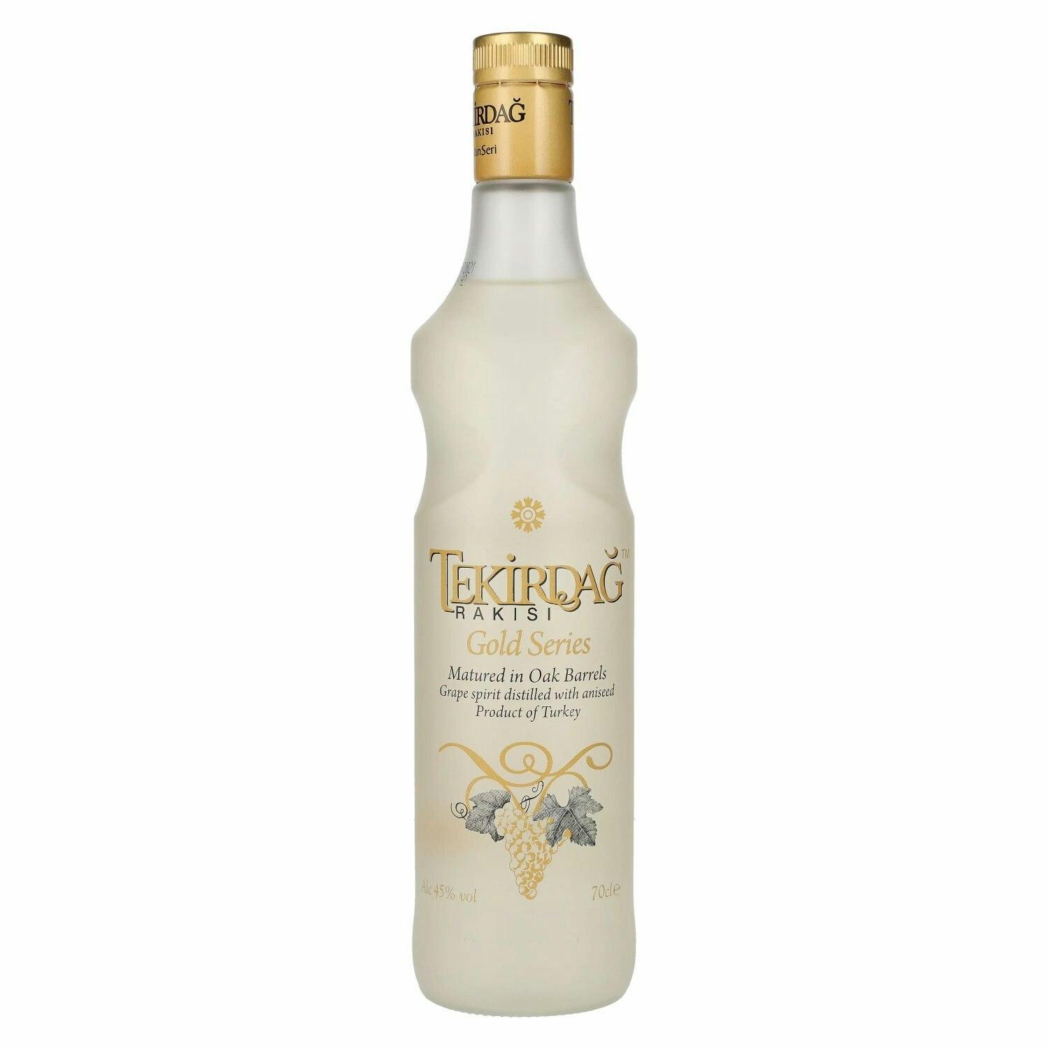 Tekirdag Rakisi Gold Series 45% Vol. 0,7l