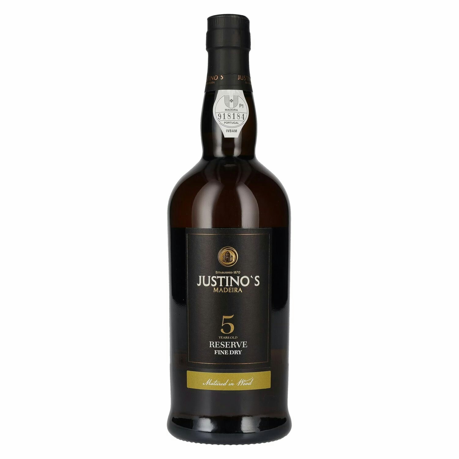 Justino's Madeira 5 Years Old RESERVE FINE DRY 19% Vol. 0,75l
