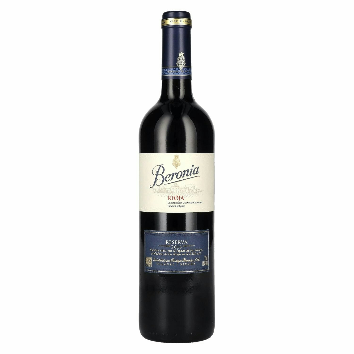 Beronia Rioja Reserva 2017 14% Vol. 0,75l