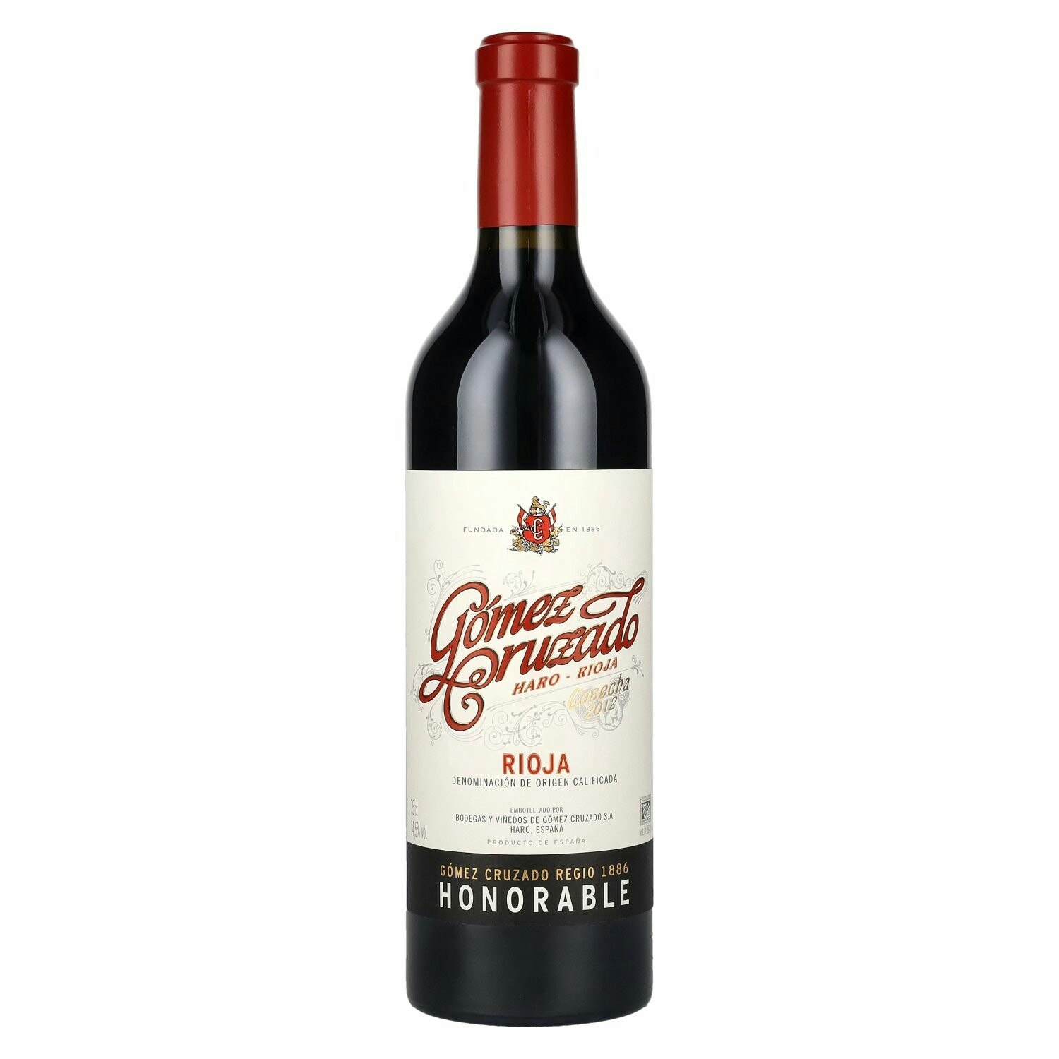 Gómez Cruzado Haro-Rioja Cosecha Honorable 2012 14,5% Vol. 0,75l