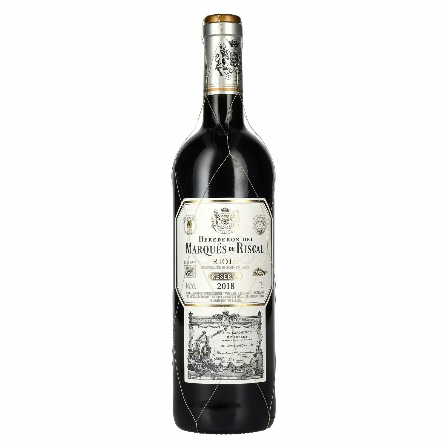 Marqués de Riscal Reserva Rioja 2018 14% Vol. 0,75l