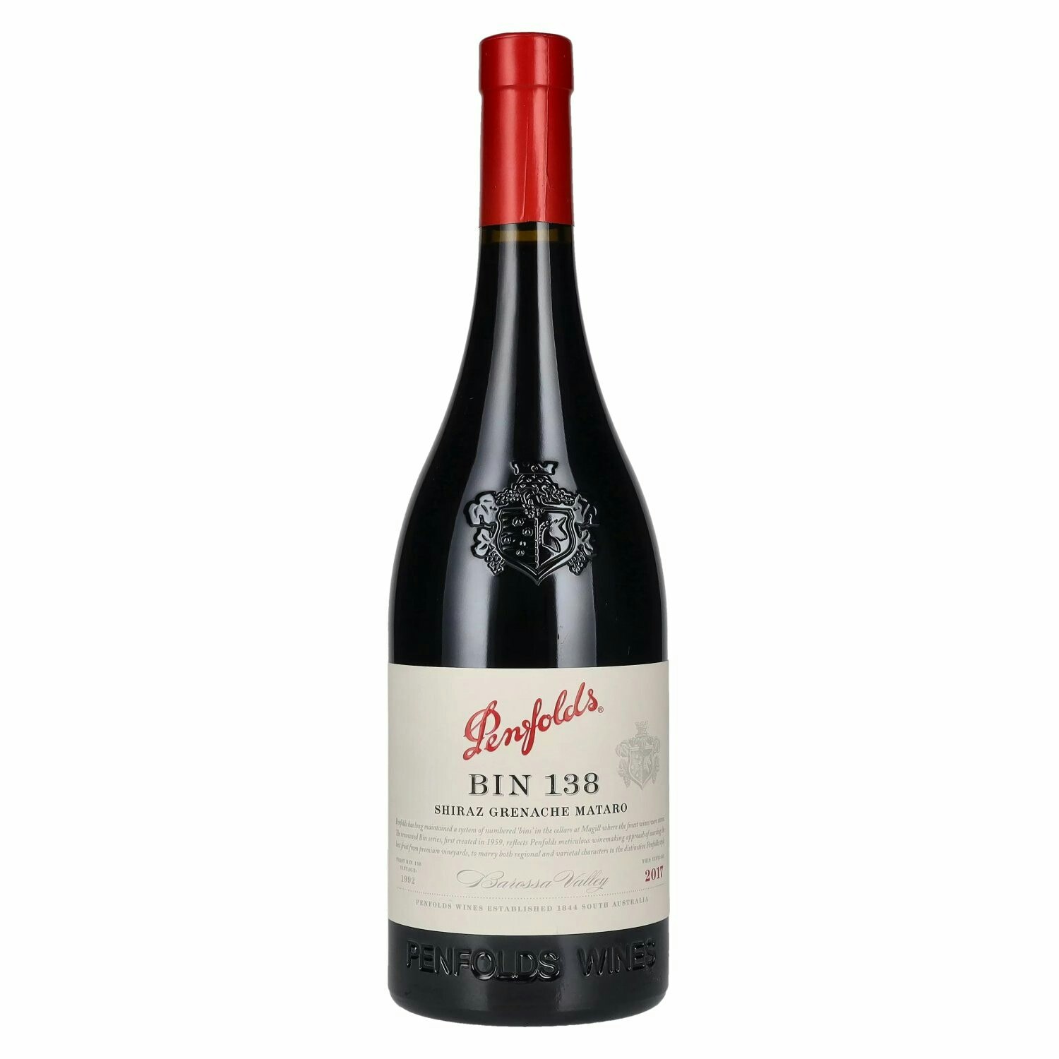 Penfolds BIN 138 Shiraz Grenache Mataro 2017 14,5% Vol. 0,75l