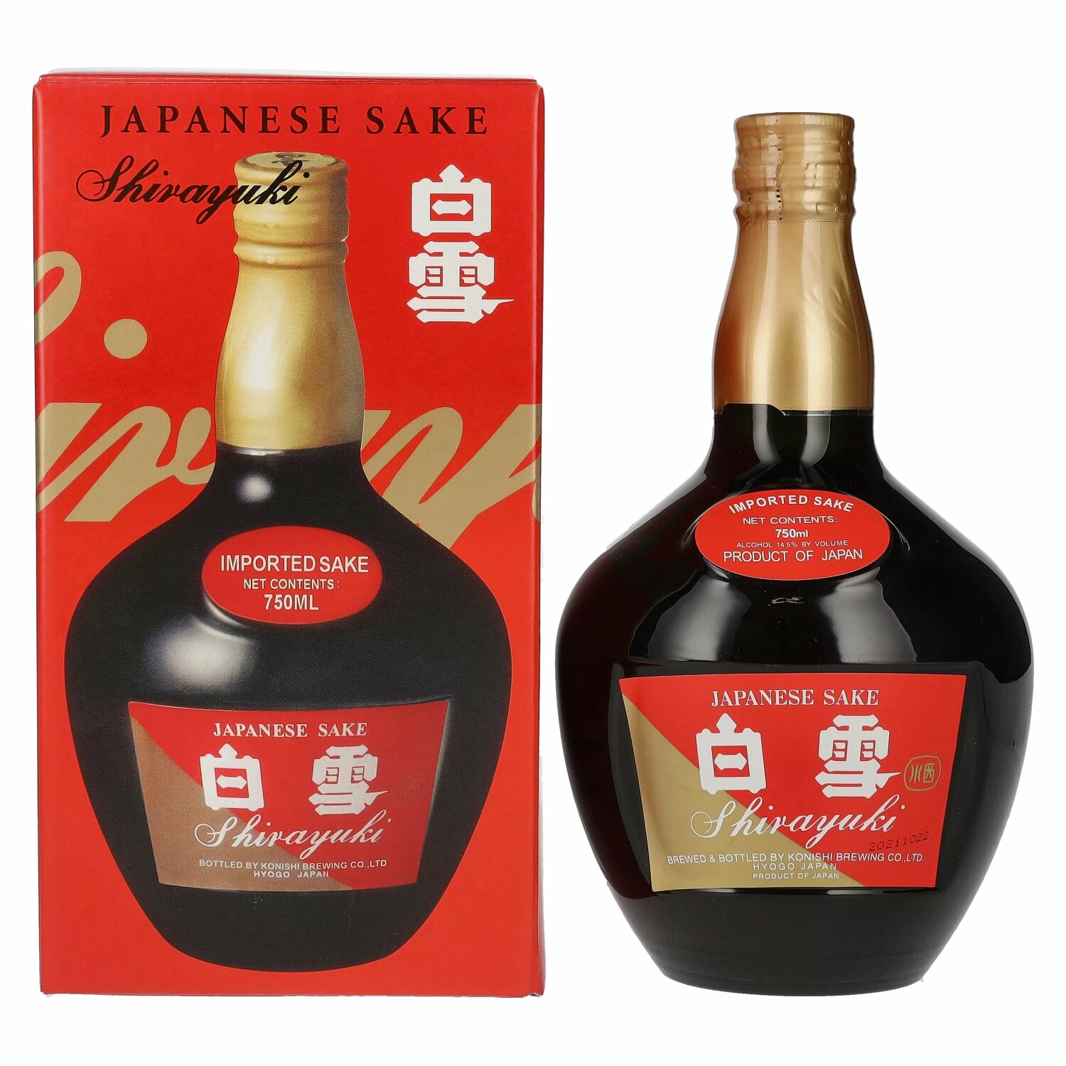 Shirayuki Japanese Sake 14,5% Vol. 0,75l in Giftbox