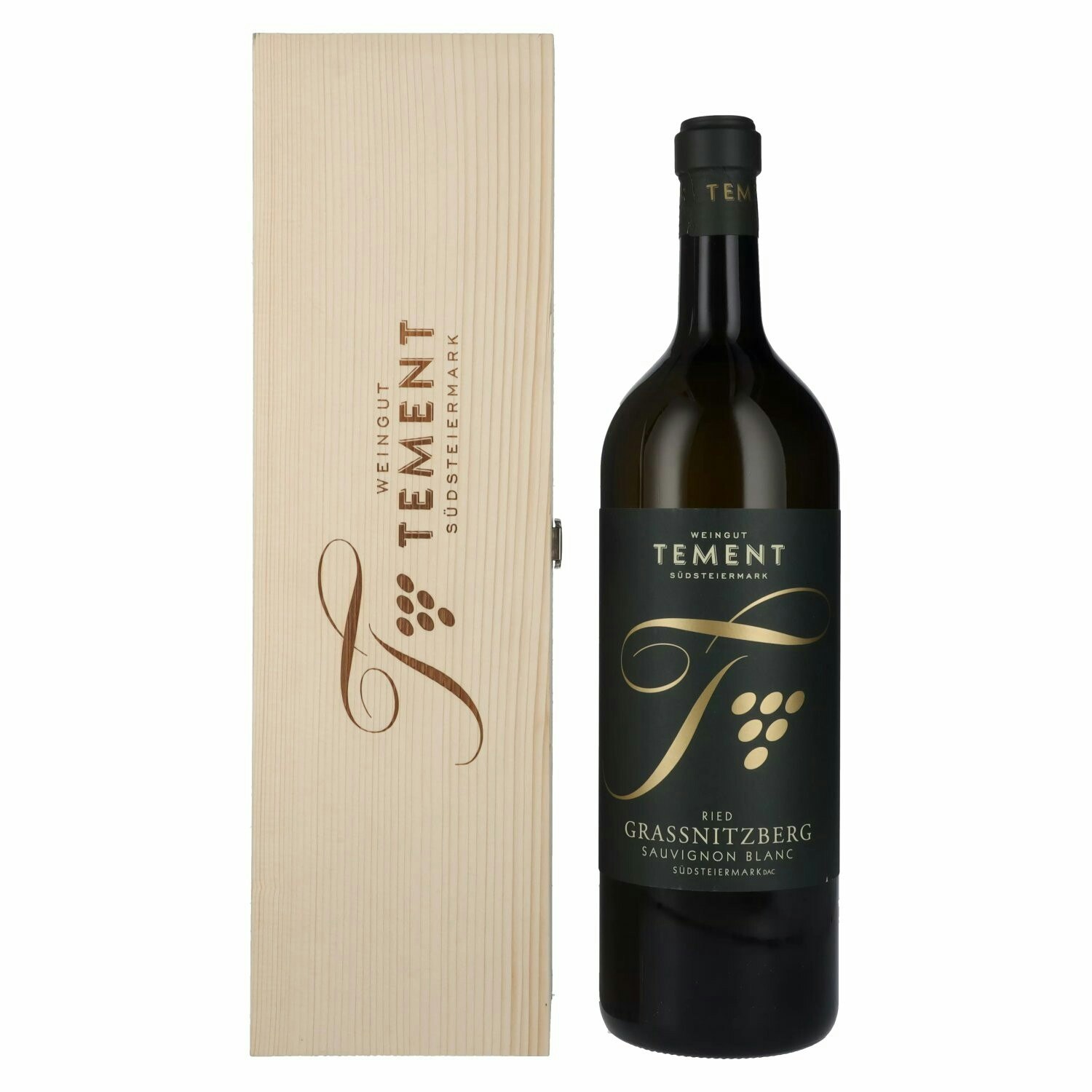 Tement Sauvignon Blanc Grassnitzberg 2019 13% Vol. 3l in Holzkiste
