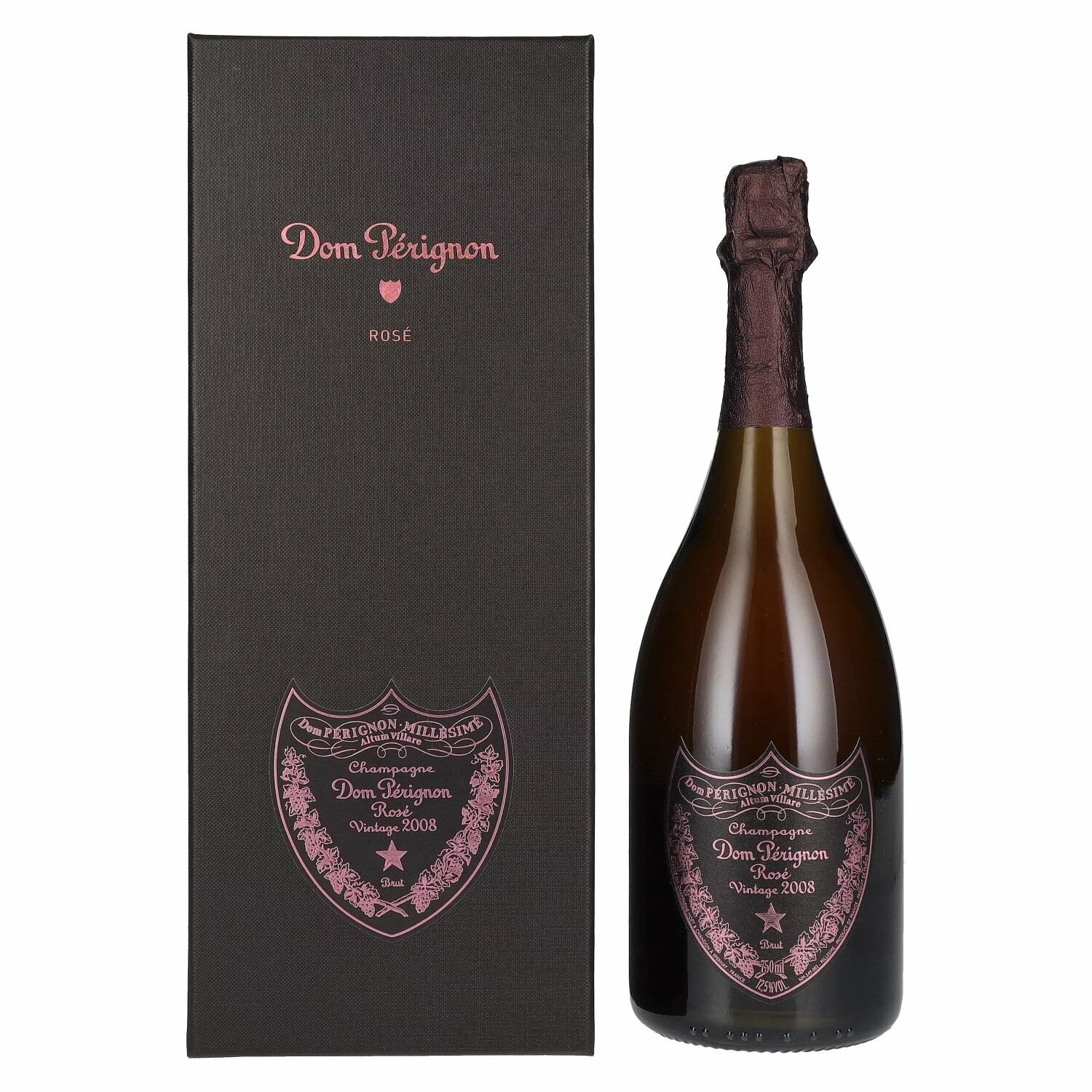 Dom Pérignon Champagne Rosé Vintage 2008 12,5% Vol. 0,75l in Giftbox