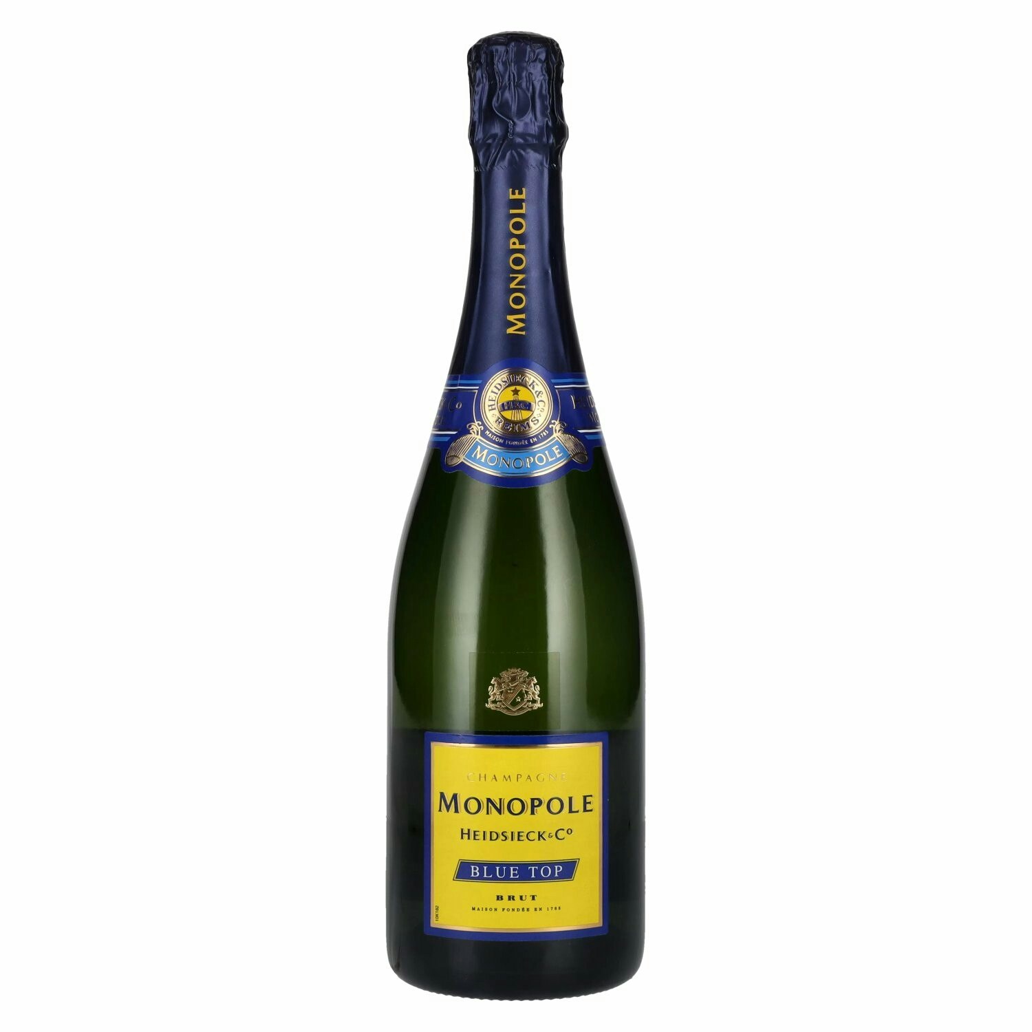 Heidsieck & Co Monopole Champagne BLUE TOP Brut 12,5% Vol. 0,75l