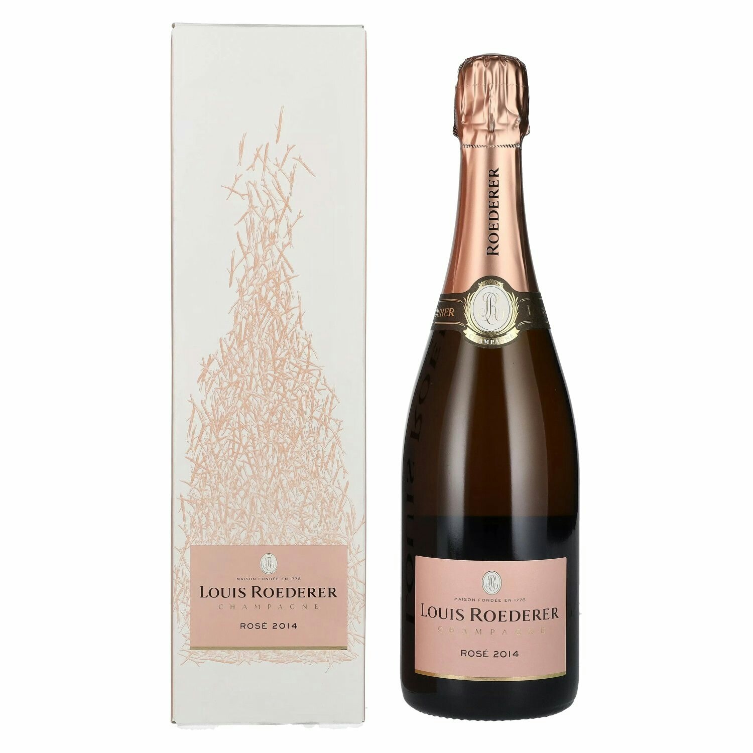 Louis Roederer Champagne ROSÉ 2014 12% Vol. 0,75l in Giftbox