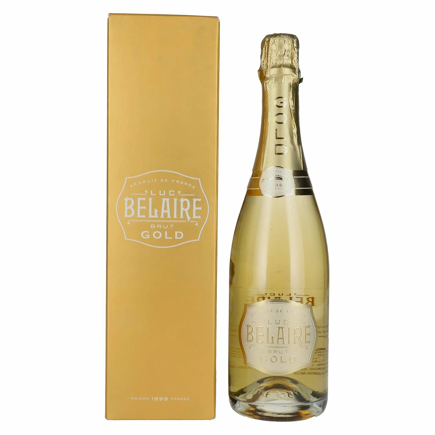 Luc Belaire GOLD Brut 12,5% Vol. 0,75l in Giftbox