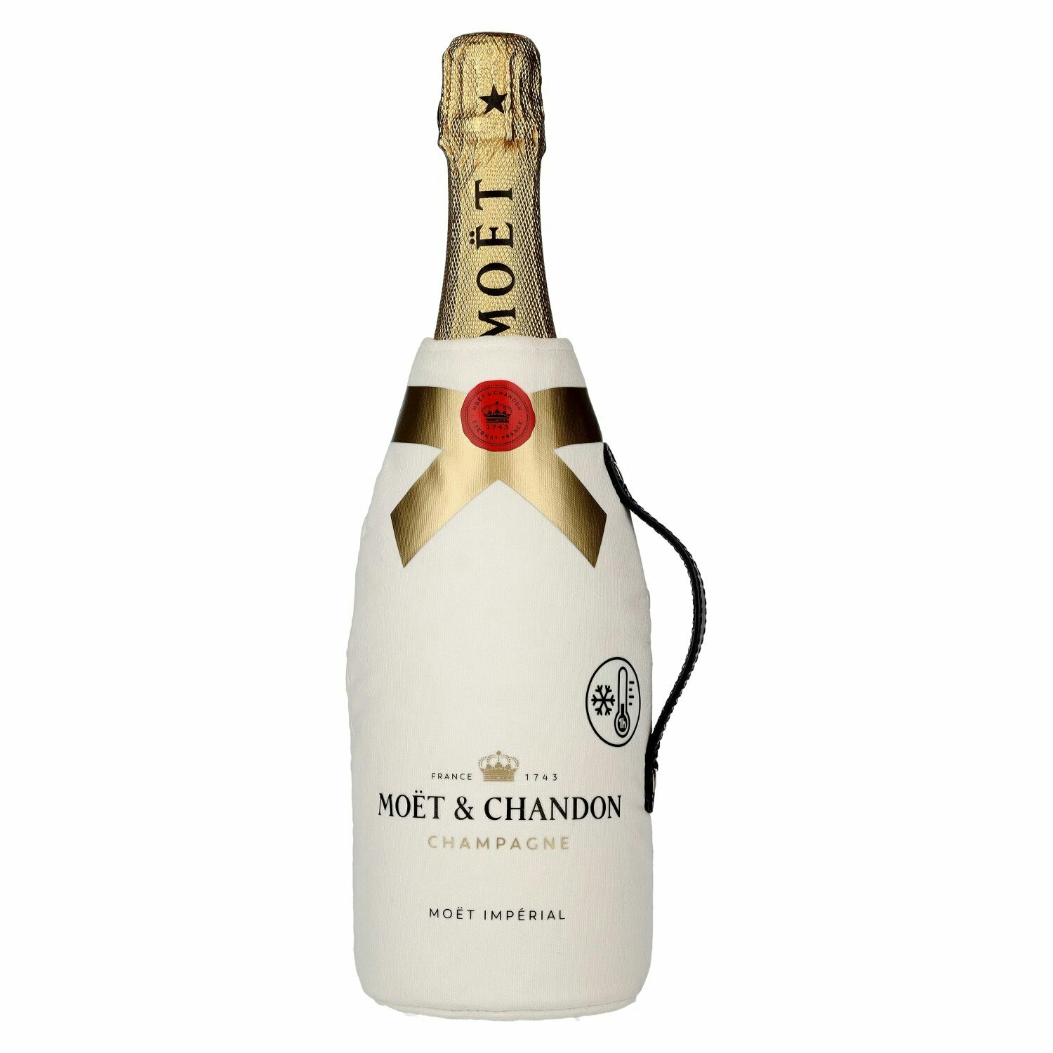Moët & Chandon Champagne IMPÉRIAL Brut 12% Vol. 0,75l with Ice Jacket