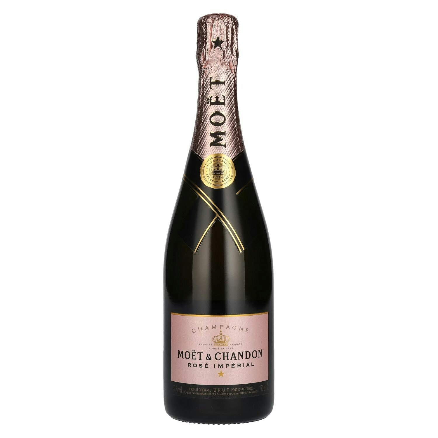 Moët & Chandon Champagne ROSÉ IMPÉRIAL Brut 12% Vol. 0,75l