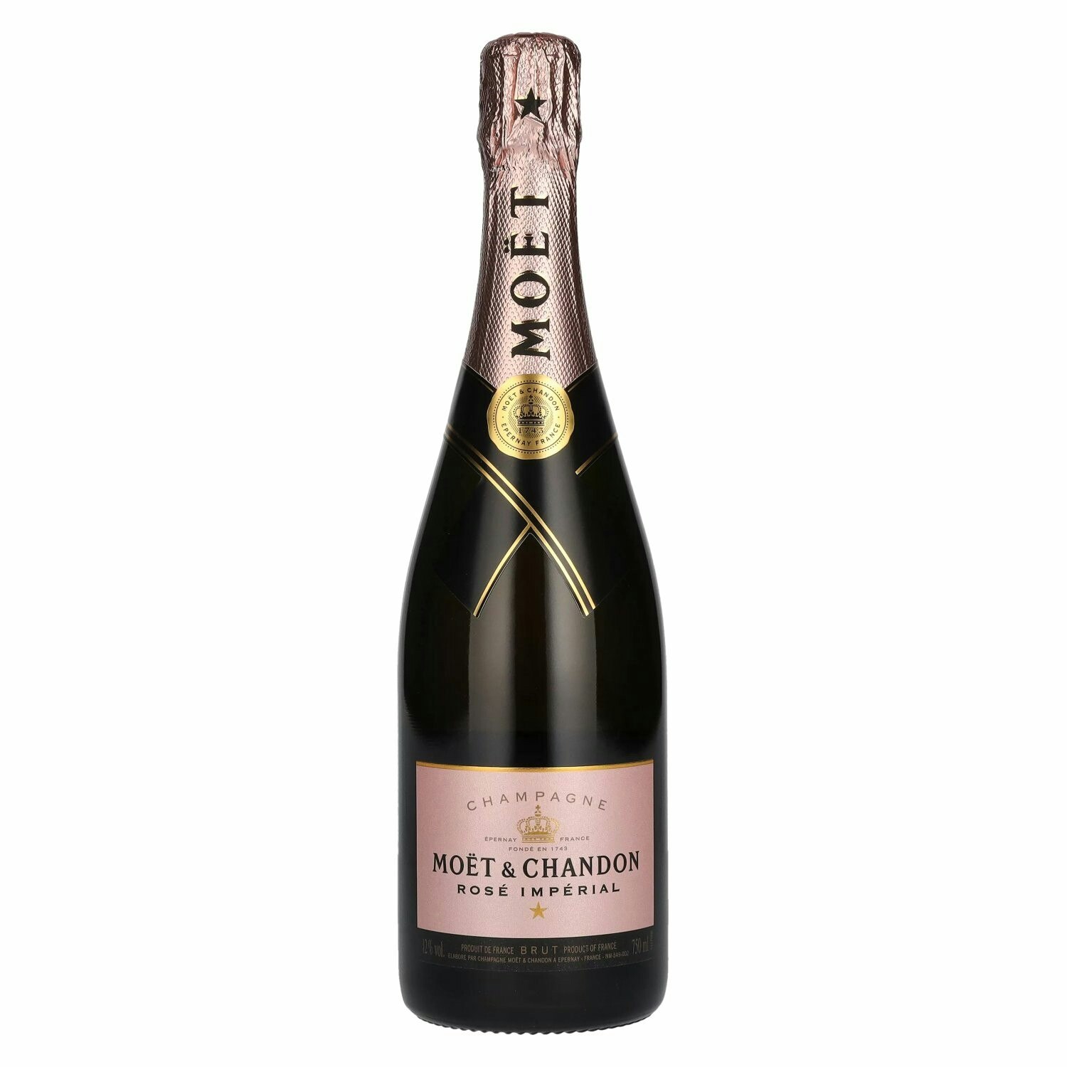 Moët & Chandon Champagne ROSÉ IMPÉRIAL Brut 12% Vol. 0,75l