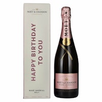 Moët & Chandon Champagne ROSÉ IMPÉRIAL Brut Milestones 12% Vol. 0,75l in Giftbox