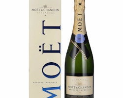 Moët & Chandon Champagne RÉSERVE IMPÉRIALE Brut 12% Vol. 0,75l in Giftbox