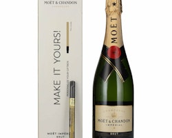 Moët & Chandon Champagne IMPÉRIAL Brut 12% Vol. 0,75l in Giftbox with Goldstift