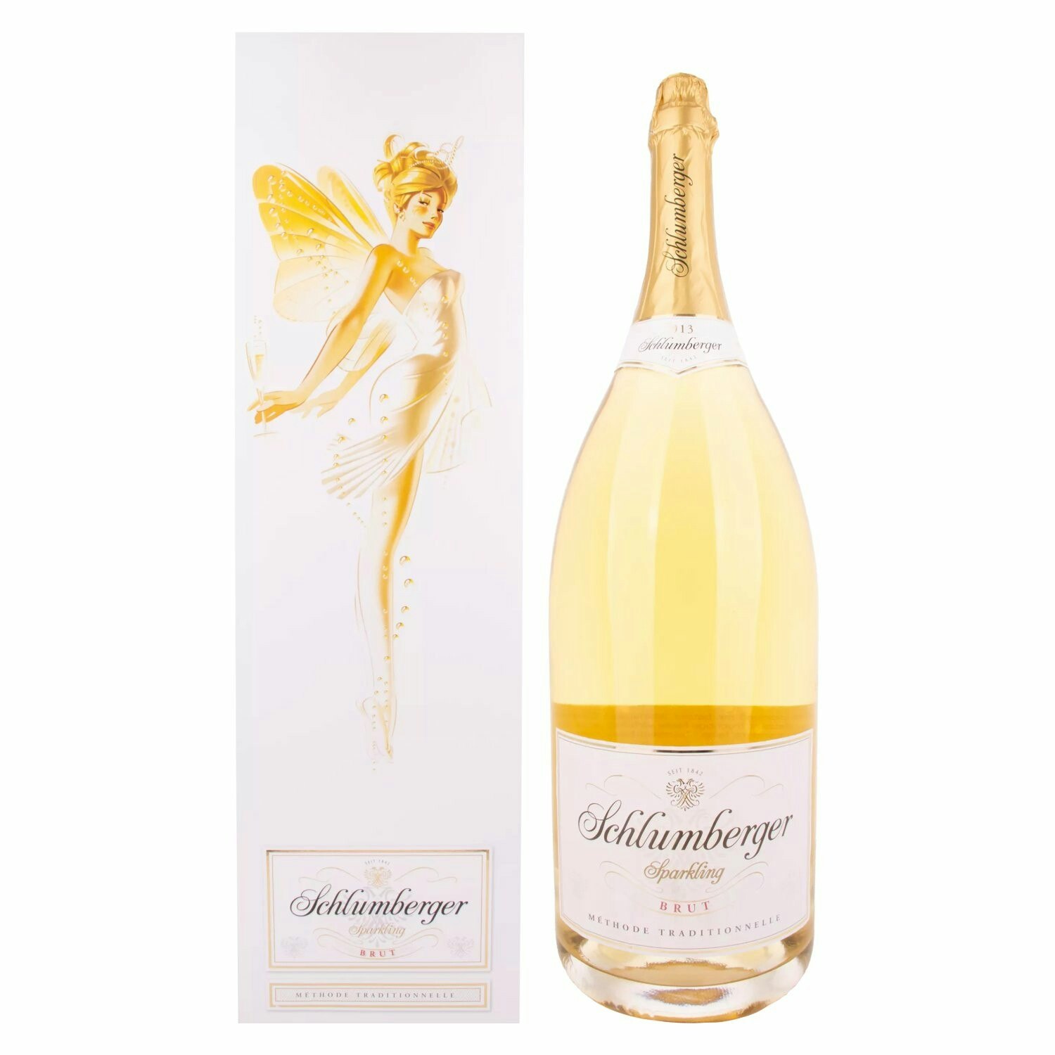 Schlumberger Sparkling Jahrgangssekt Brut Methusalem 12% Vol. 6l in Giftbox