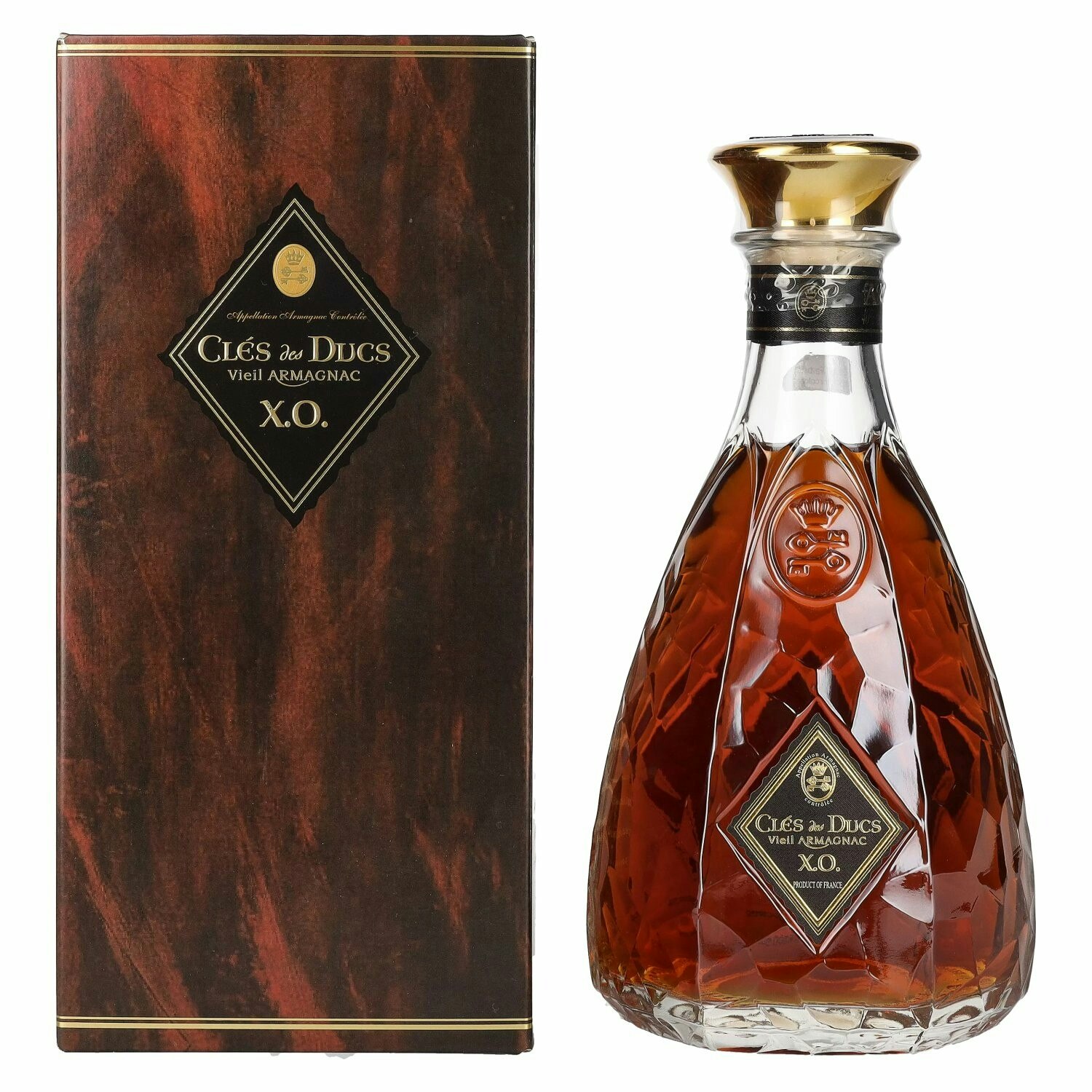 Clés des Ducs Vieil Armagnac X.O. 40% Vol. 0,7l in Giftbox