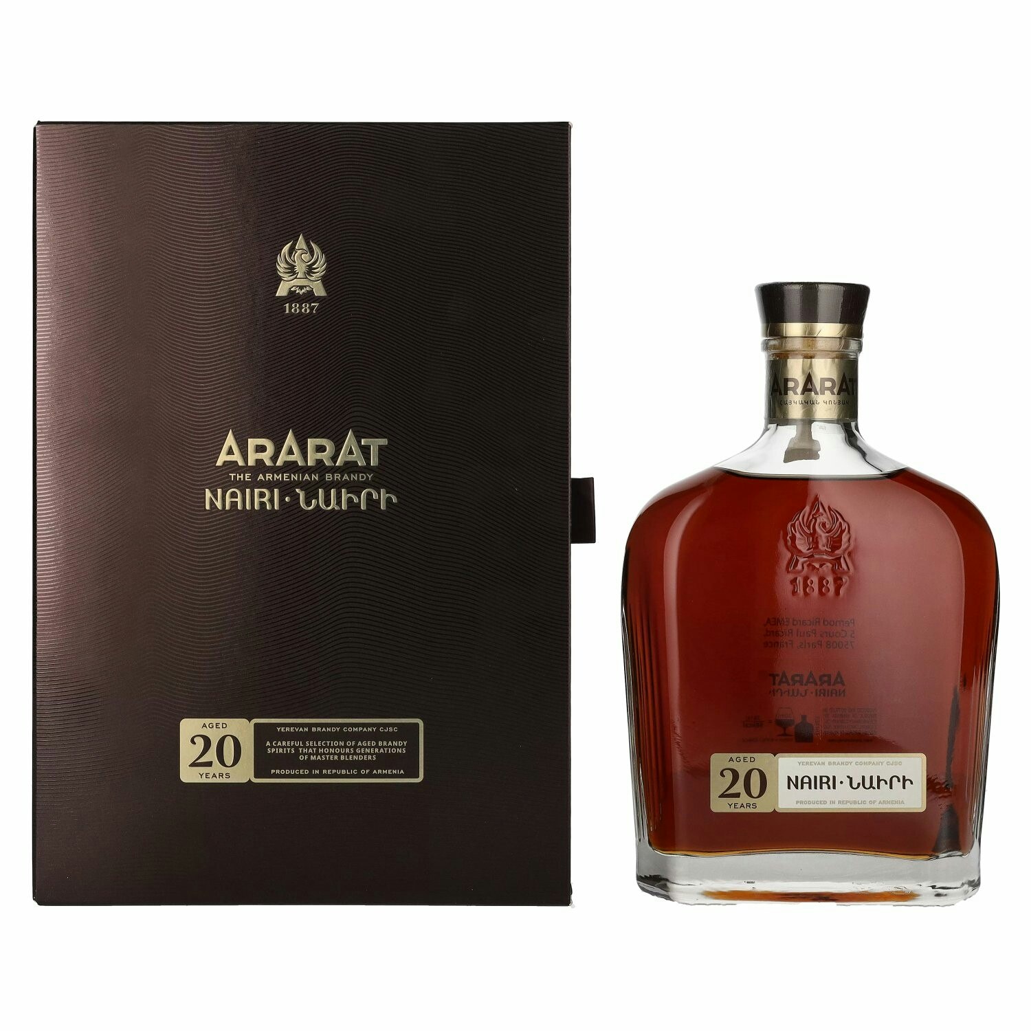 Ararat Nairi 20 Years Old 40% Vol. 0,7l in Giftbox