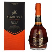 Carlos I Brandy de Jerez Solera Gran Reserva Sherry Casks 40% Vol. 0,7l in Giftbox