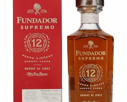 Fundador Supremo 12 Years Old Sherry Casks Brandy de Jerez 40% Vol. 0,7l in Giftbox