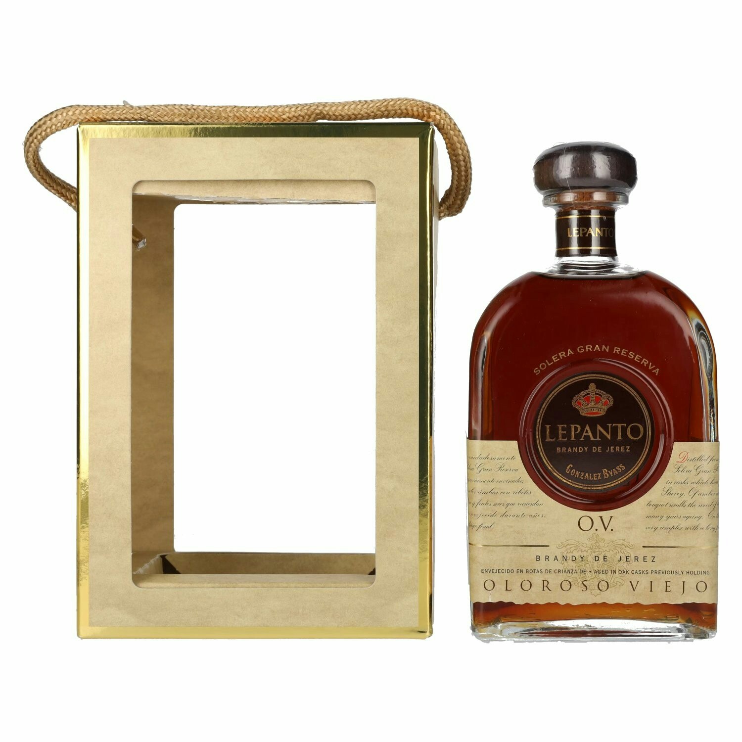 Lepanto O.V. Solera Gran Reserva Brandy de Jerez 36% Vol. 0,7l in Giftbox