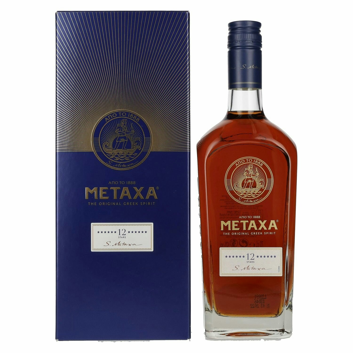 Metaxa 12 Stars 40% Vol. 0,7l in Giftbox