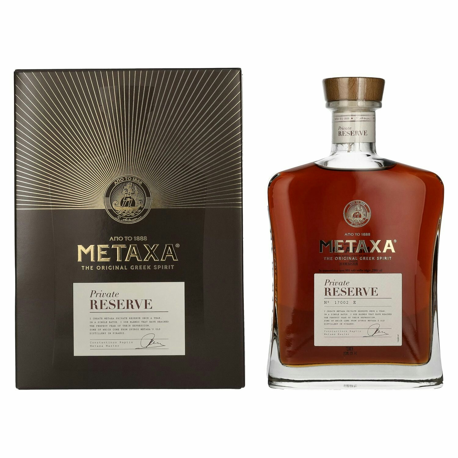 Metaxa Private RESERVE 40% Vol. 0,7l in Giftbox