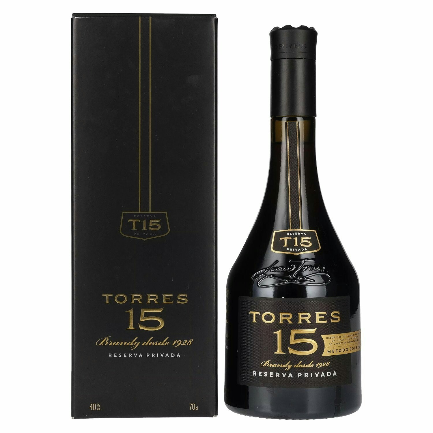 Torres 15 RESERVA PRIVADA Brandy 40% Vol. 0,7l in Giftbox
