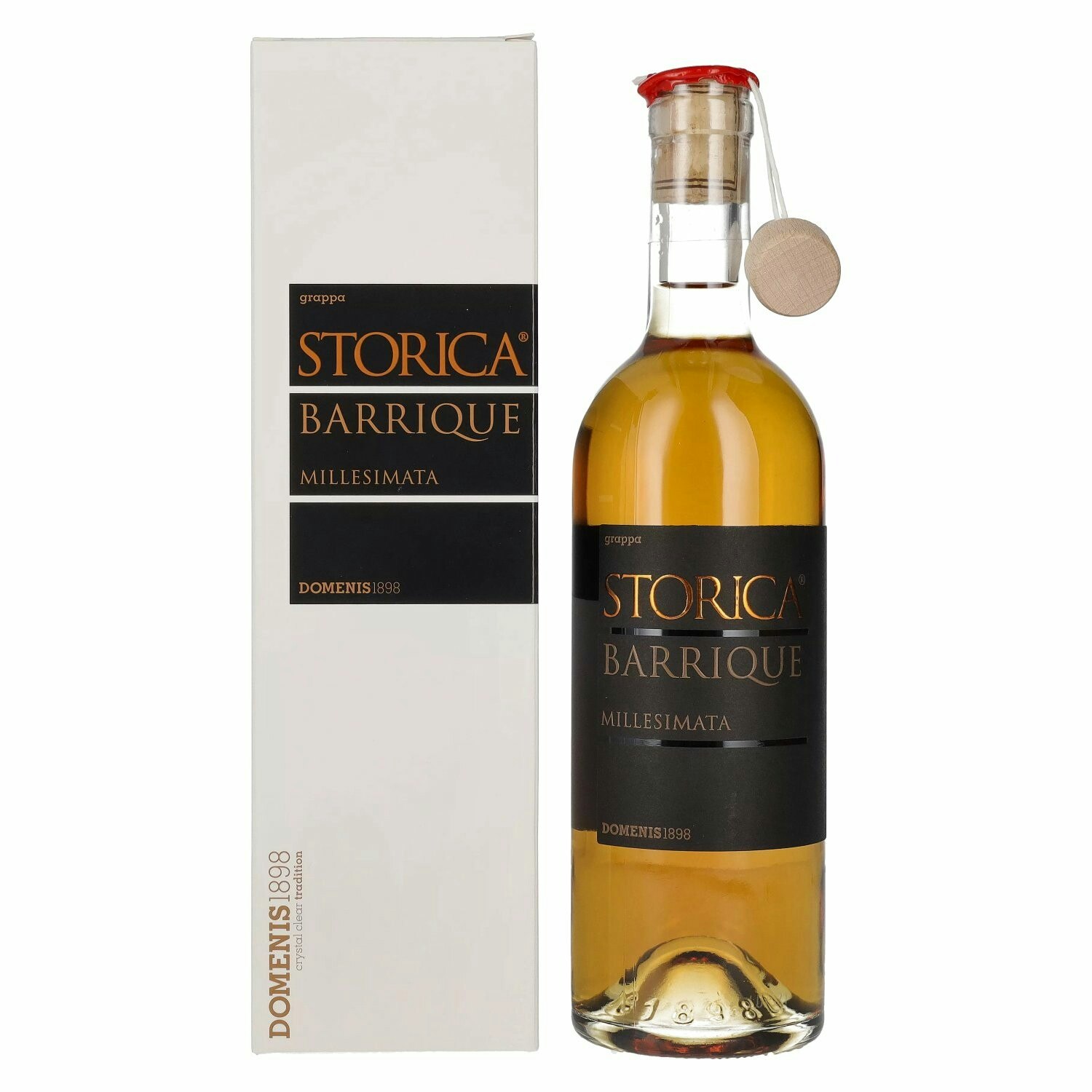 Domenis 1898 STORICA BARRIQUE Millesimata Grappa 50% Vol. 0,5l in Giftbox