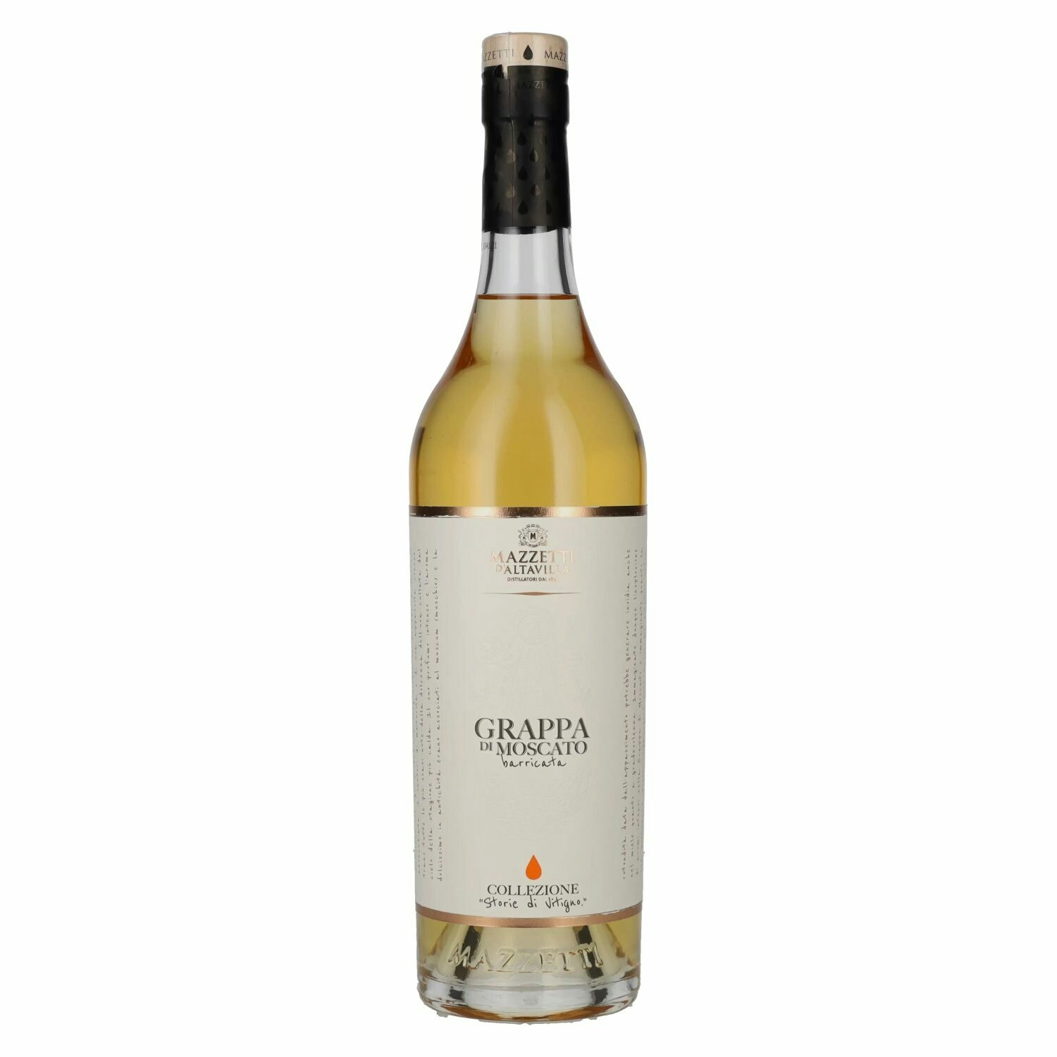 Mazzetti D'Altavilla Grappa di Moscato Collezione 43% Vol. 0,7l in Giftbox