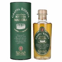 Sibona GRAPPA RISERVA Botti Da MADEIRA 40% Vol. 0,5l in Giftbox