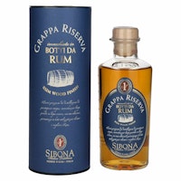 Sibona GRAPPA RISERVA botti da RUM 44% Vol. 0,5l in Giftbox