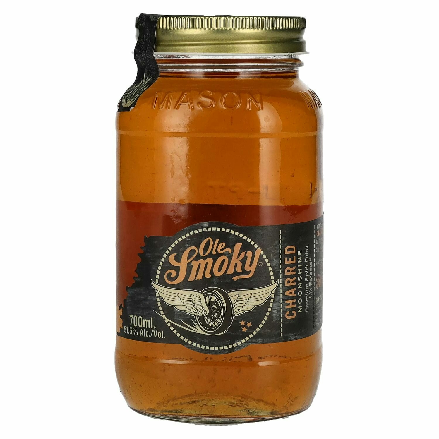 Ole Smoky Moonshine CHARRED 51,5% Vol. 0,7l