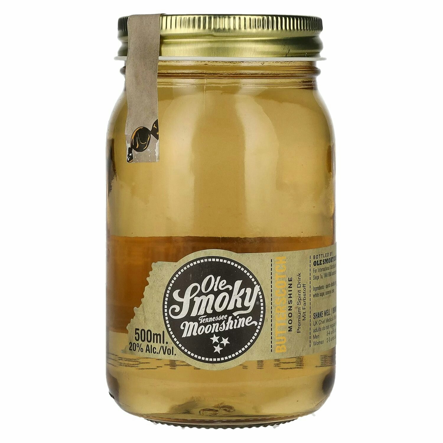 Ole Smoky Moonshine BUTTERSCOTCH 20% Vol. 0,5l