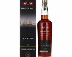 A.H. Riise Royal DANISH NAVY NAVAL CADET Superior Spirit Drink 42% Vol. 0,7l in Giftbox