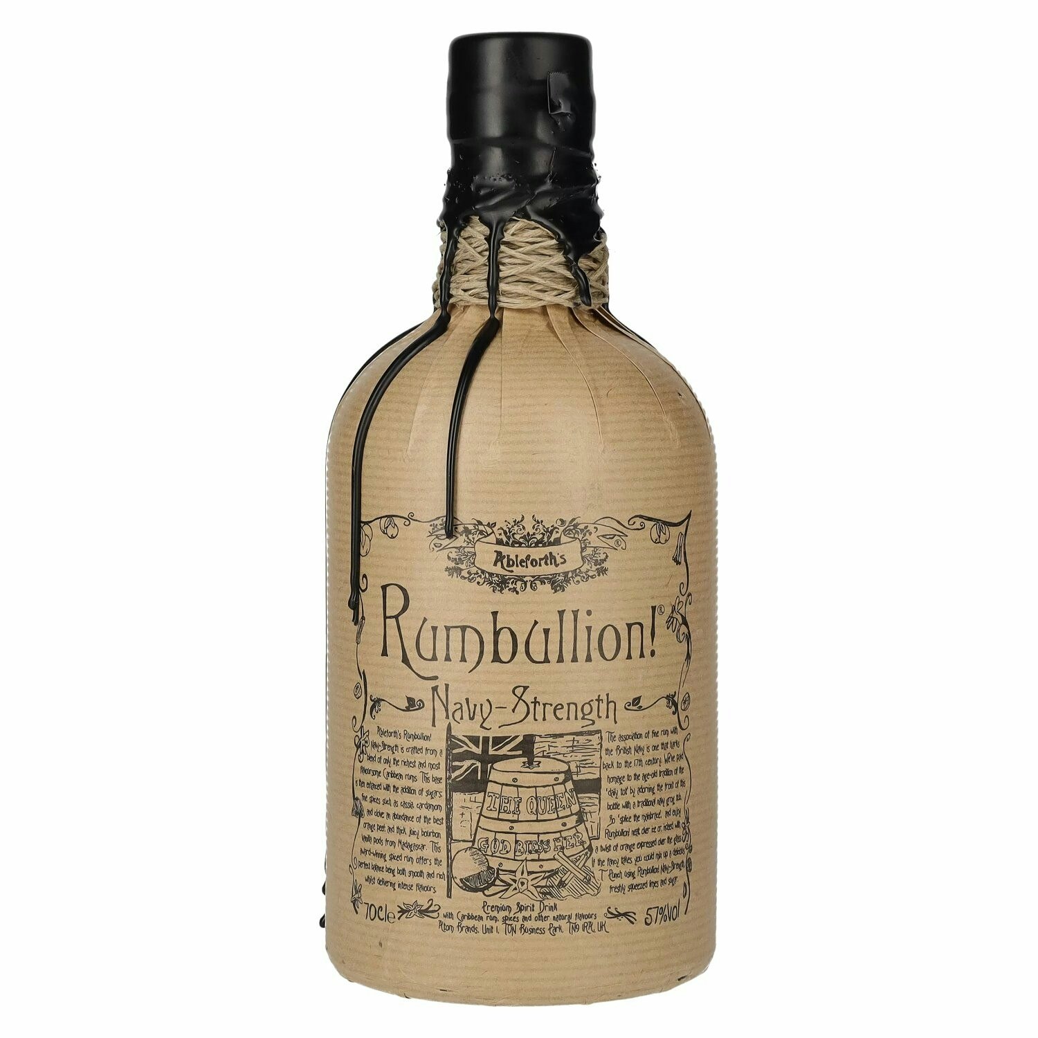 Ableforth's Rumbullion! Navy-Strength Premium Spirit Drink 57% Vol. 0,7l