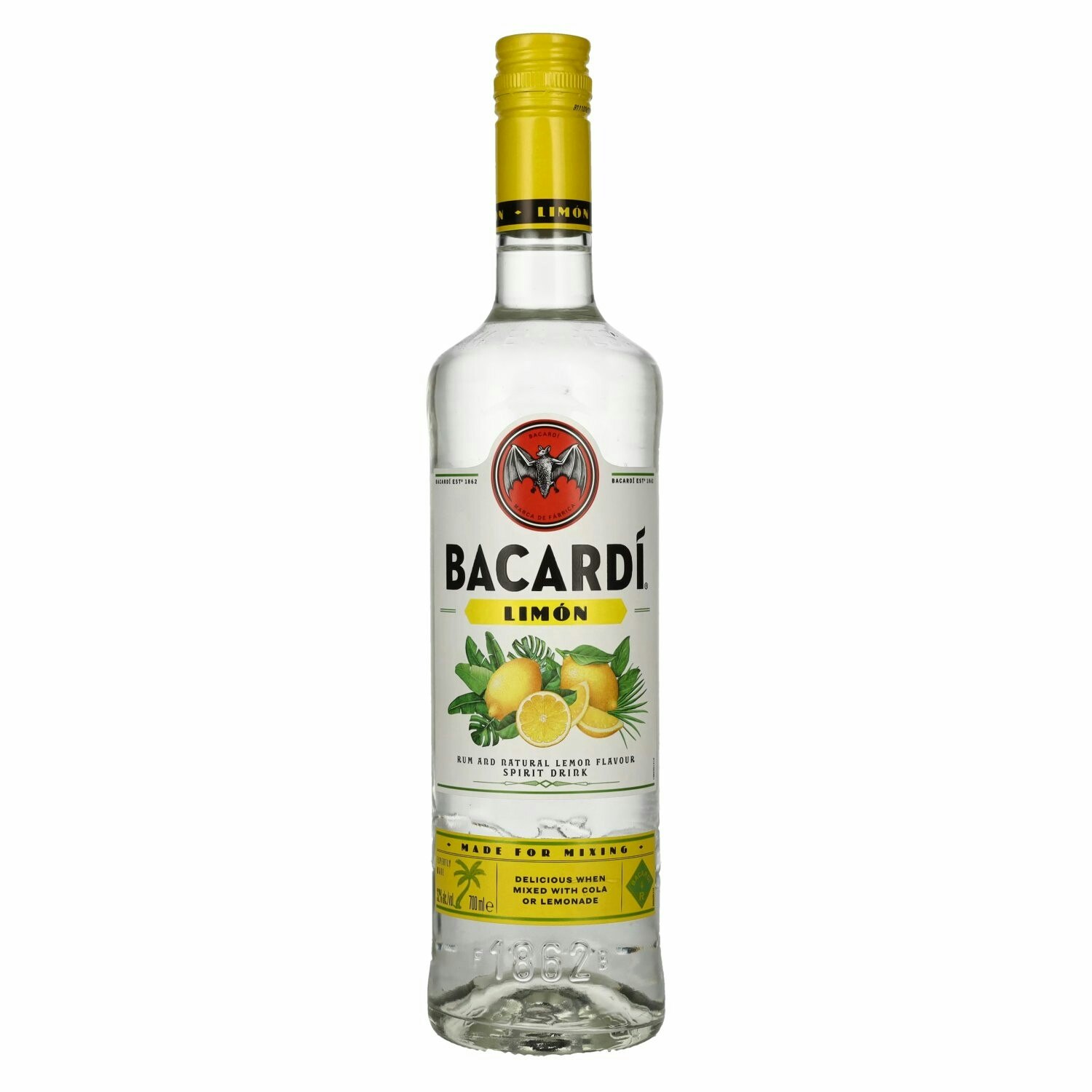 Bacardi LIMÓN Rum With Natural Flavors 32% Vol. 0,7l