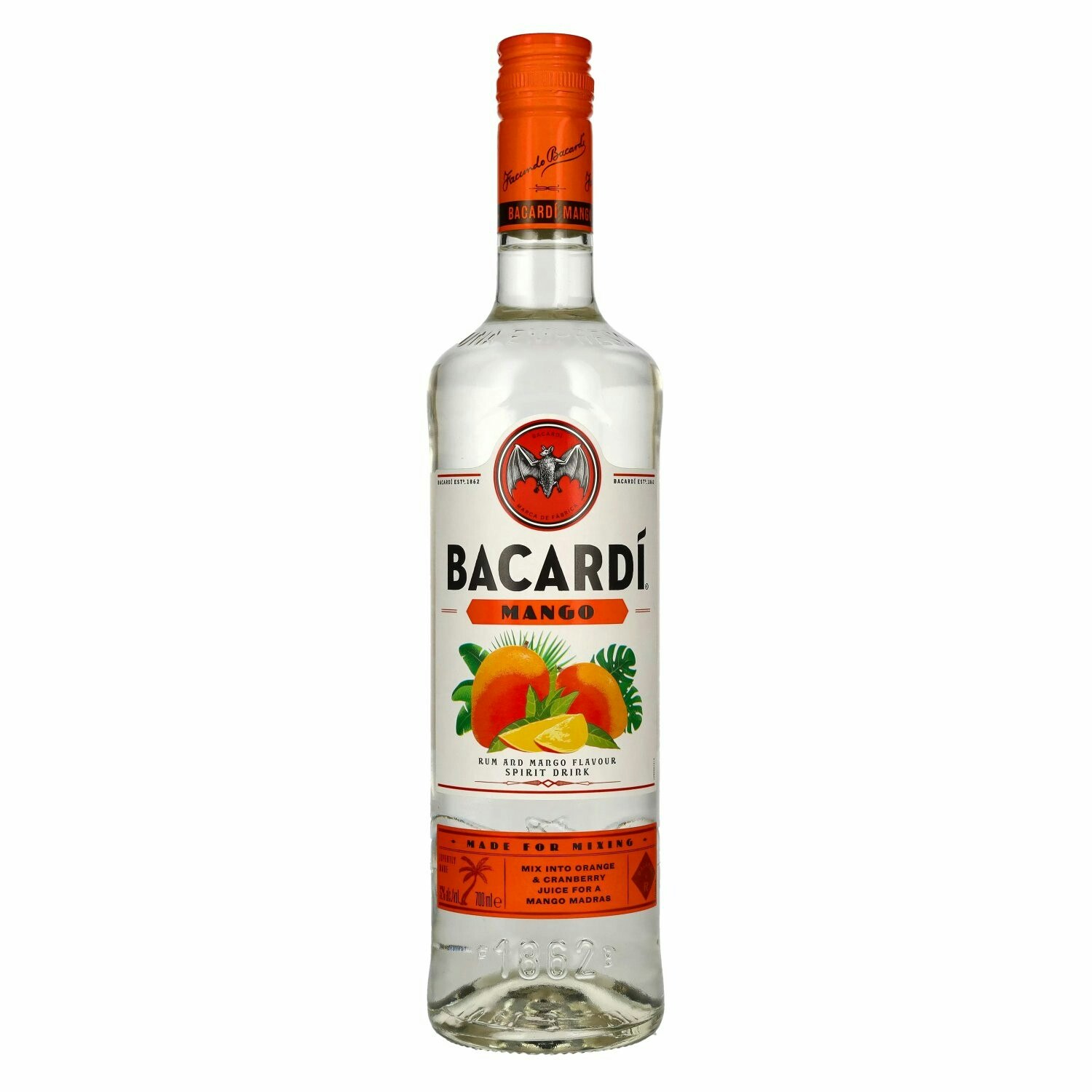 Bacardi MANGO Spirit Drink 32% Vol. 0,7l