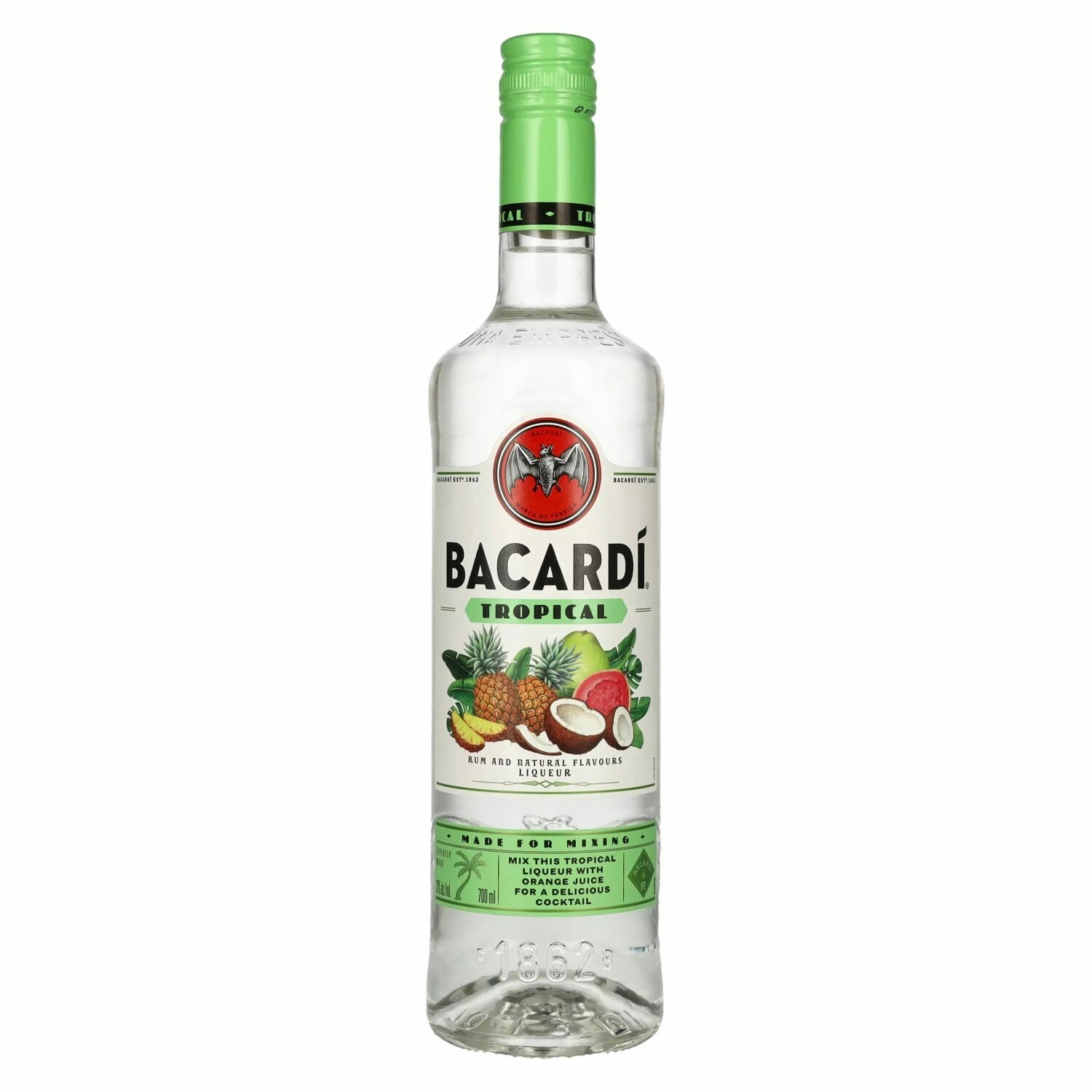 Bacardi TROPICAL Rum And Natural Flavors Liqueur 32% Vol. 0,7l
