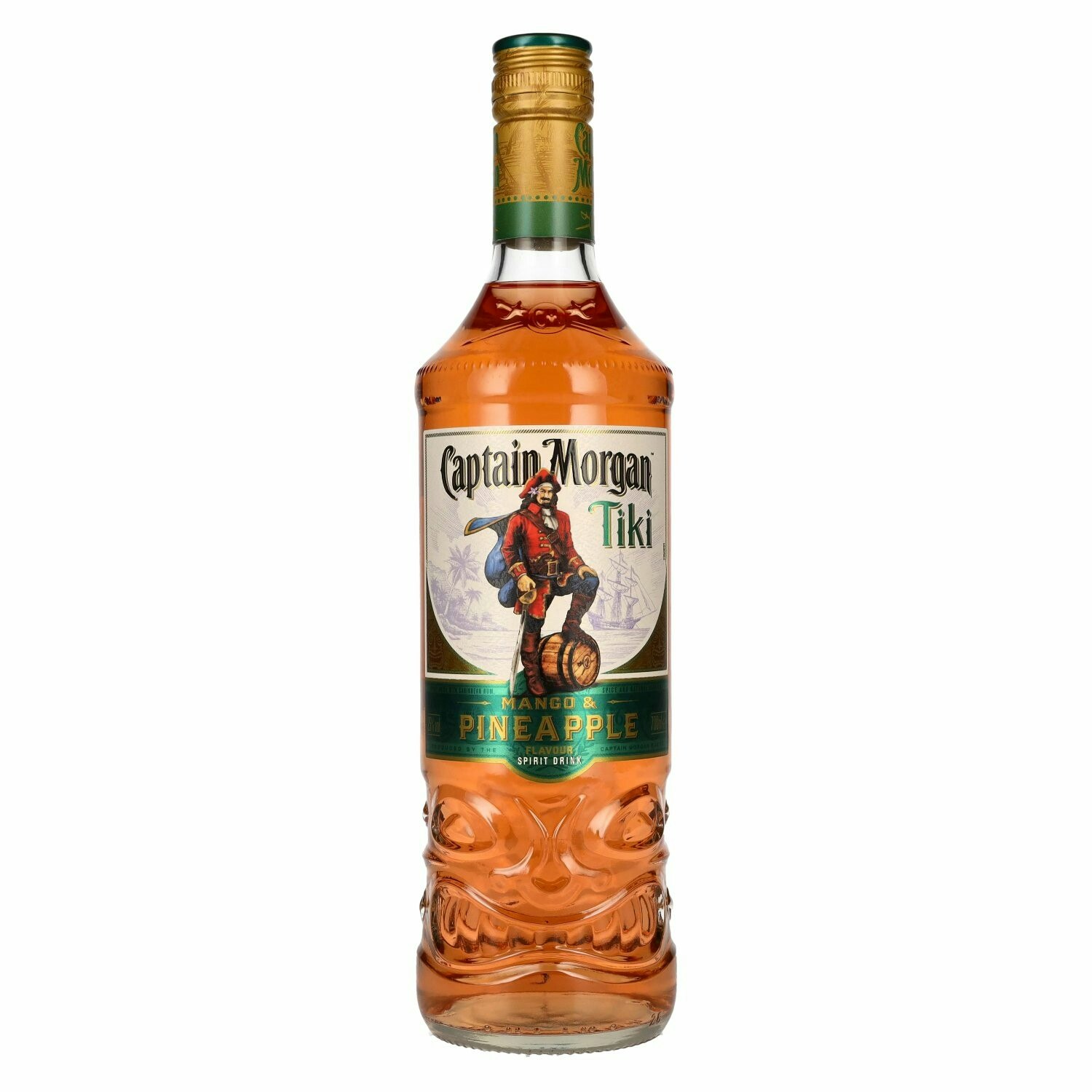 Captain Morgan Tiki Mango & Pineapple Flavour Spirit Drink 25% Vol. 0,7l